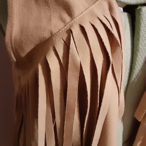 NWT Ming Ming Fringe Vest Size Small - Picture 2 of 7